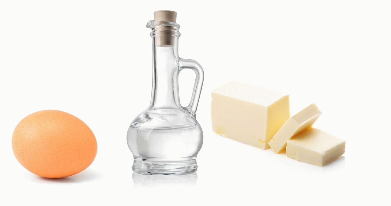 egg vinegar and oil for foot fungus