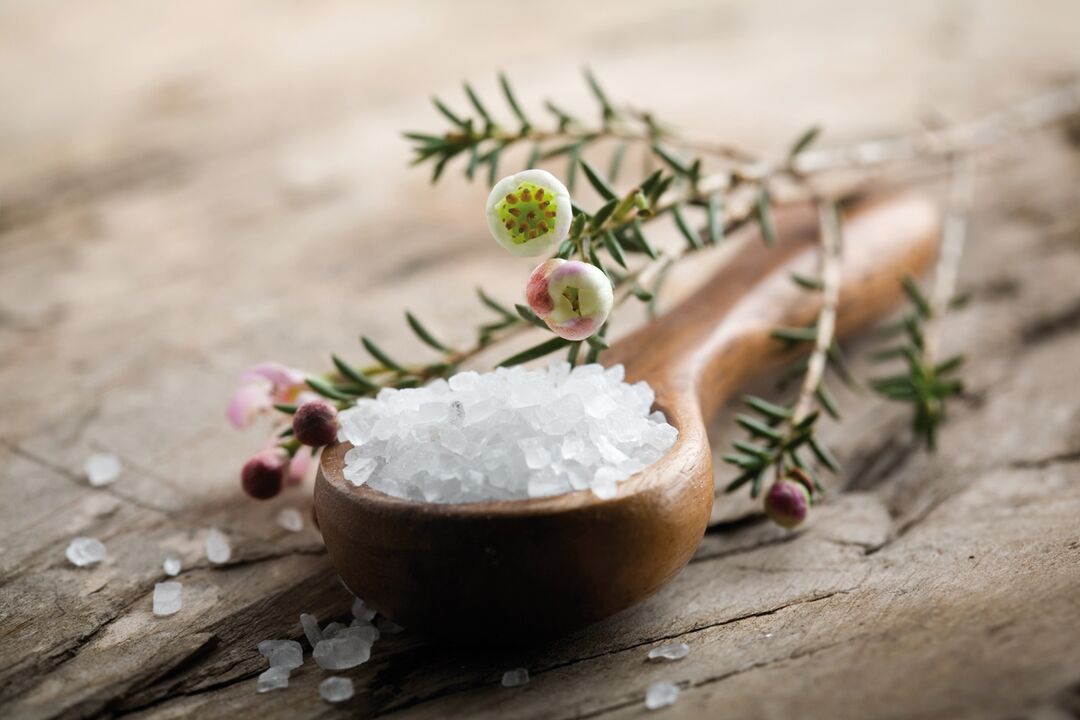 Some people have been able to overcome nail fungus with sea salt baths.